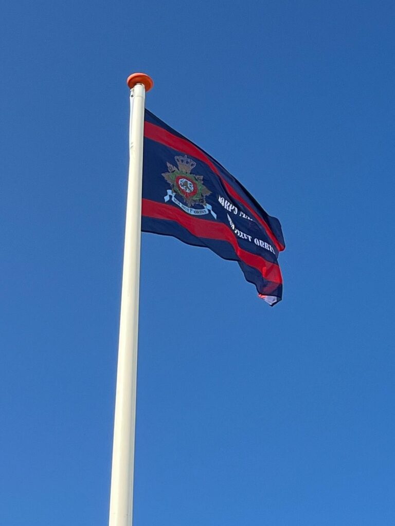 Mariniersvlag begrafenis Aurelia Uitvaart Korps mariniers Katwijk begrafenisondernemer